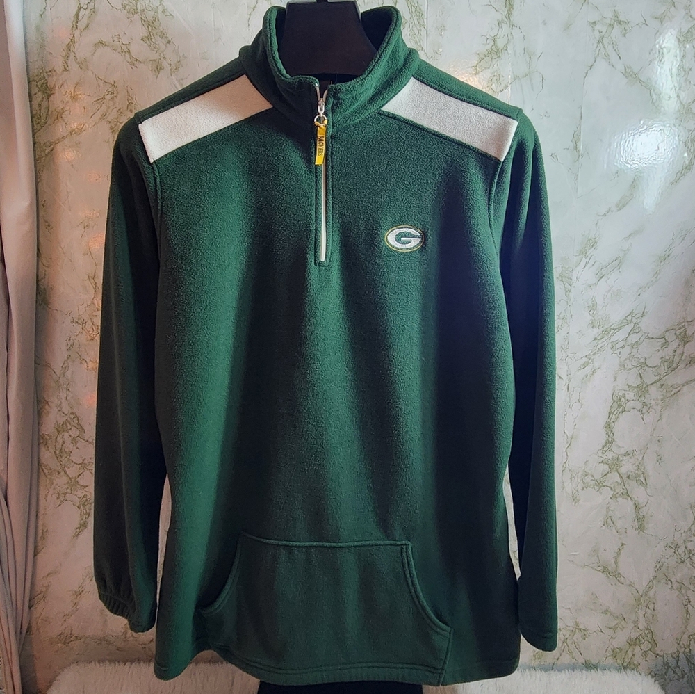 Green Bay Packers NFL  1/4 Zip Fleece